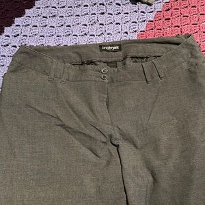 Gray lane Bryant dress pants 18P